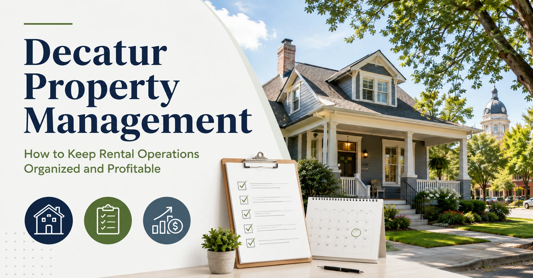 Decatur Property Management: How to Keep Rental Operations Organized and Profitable
